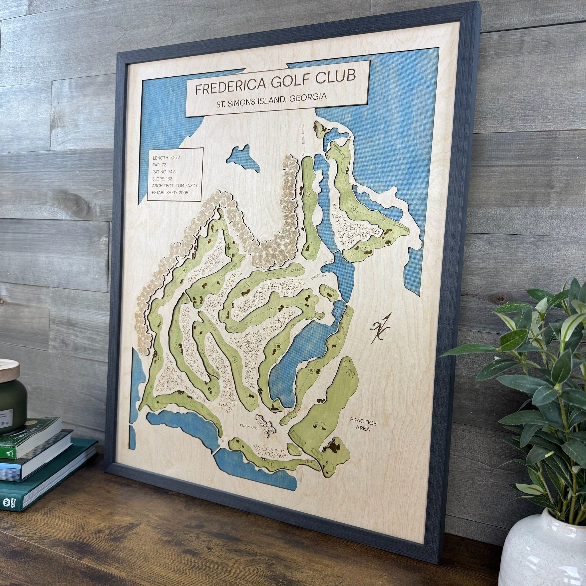 Custom 3D Multi-Layer Golf Map