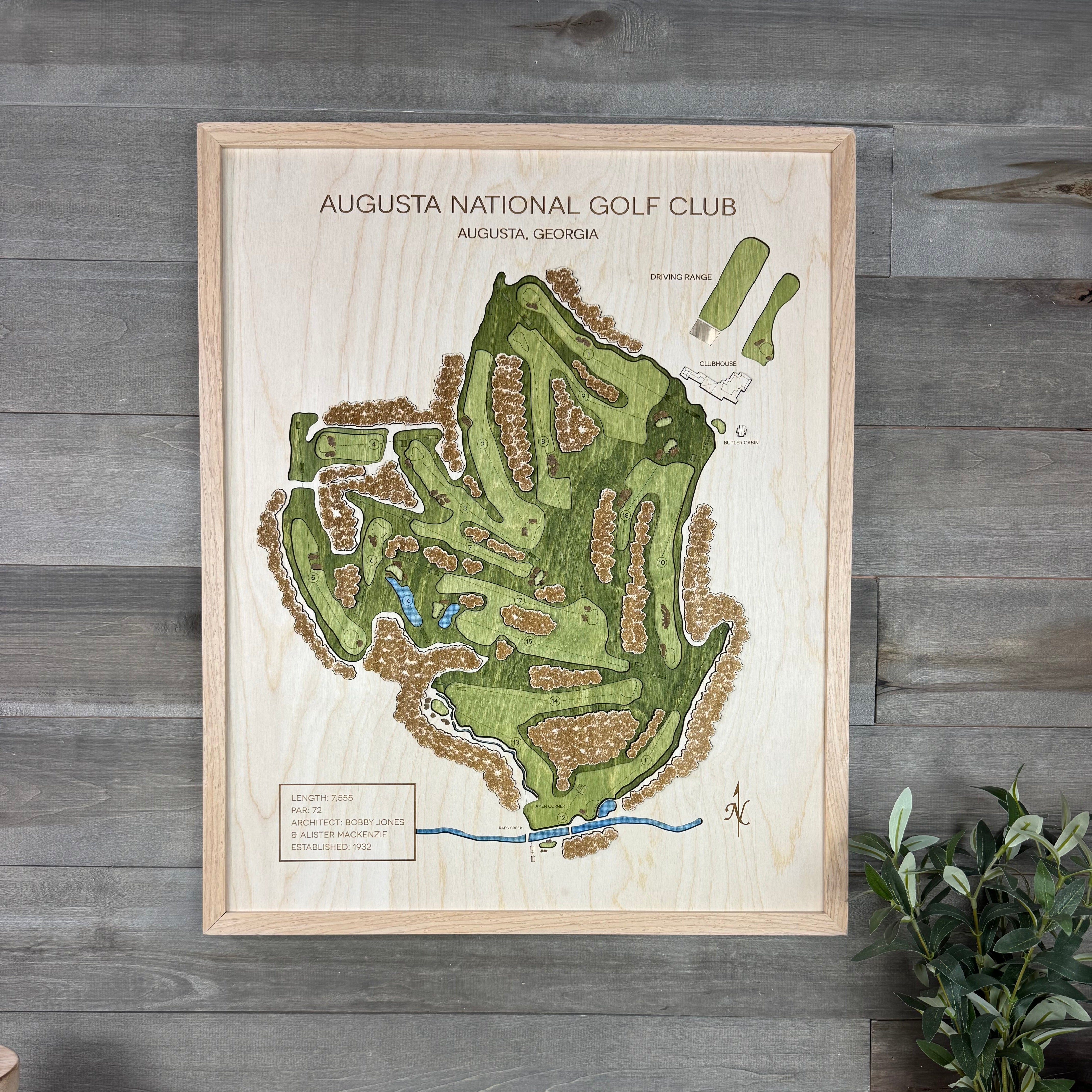 Custom 3D Multi-Layer Golf Map