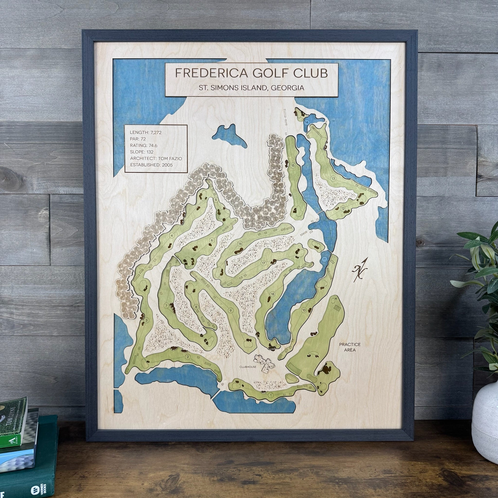 Custom 3D Multi-Layer Golf Map