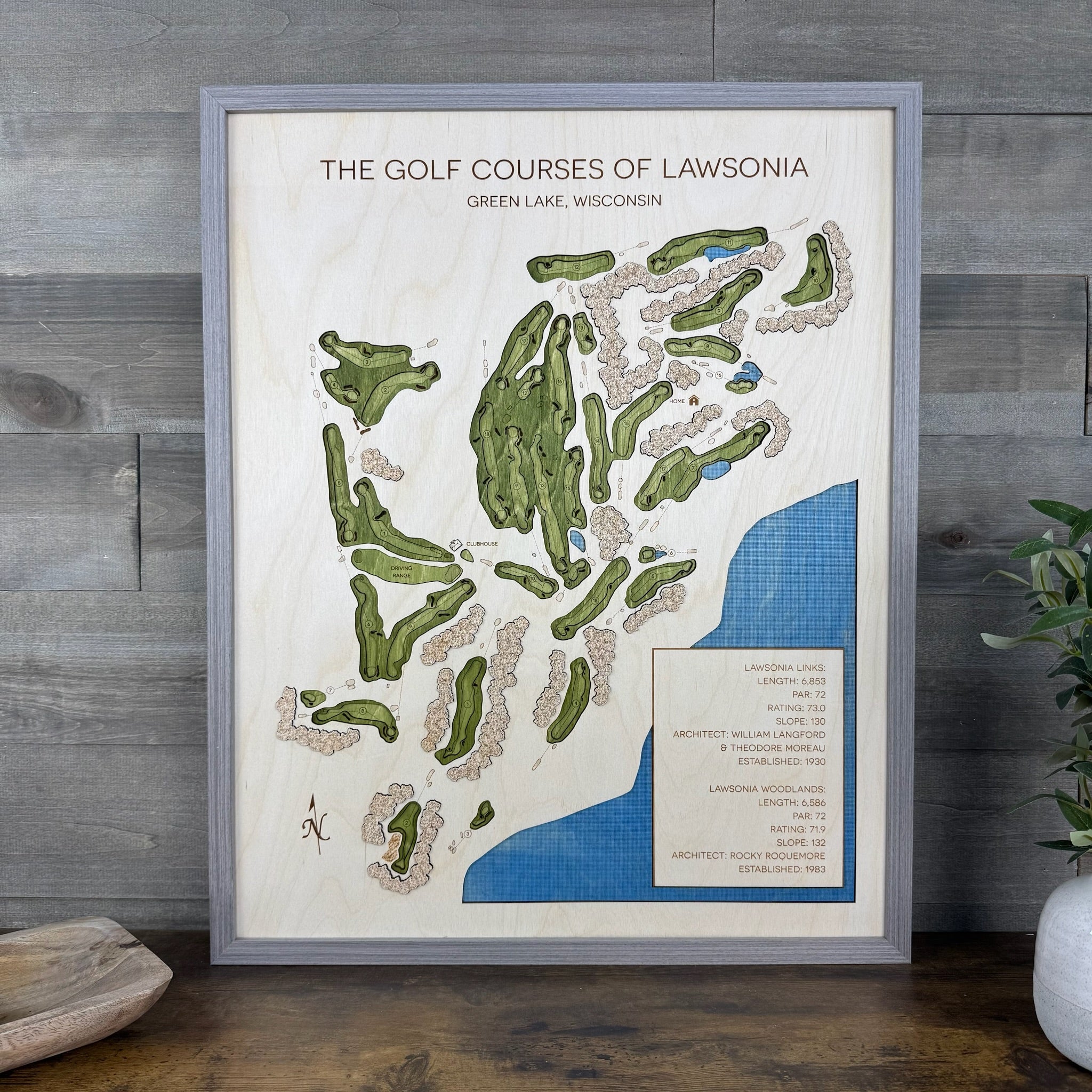 Custom 3D Multi-Layer Golf Map