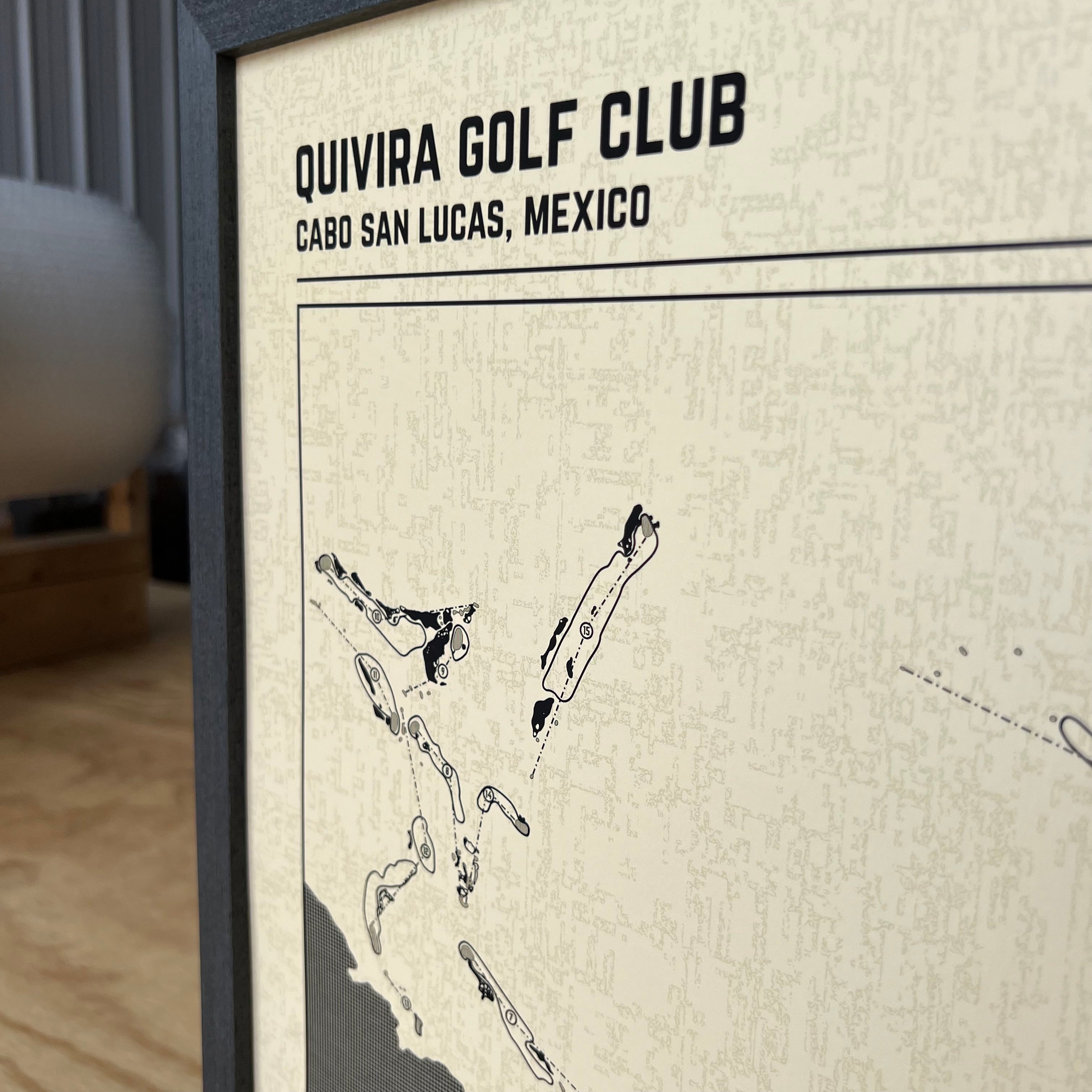 Custom Modern Architect Golf Course Print