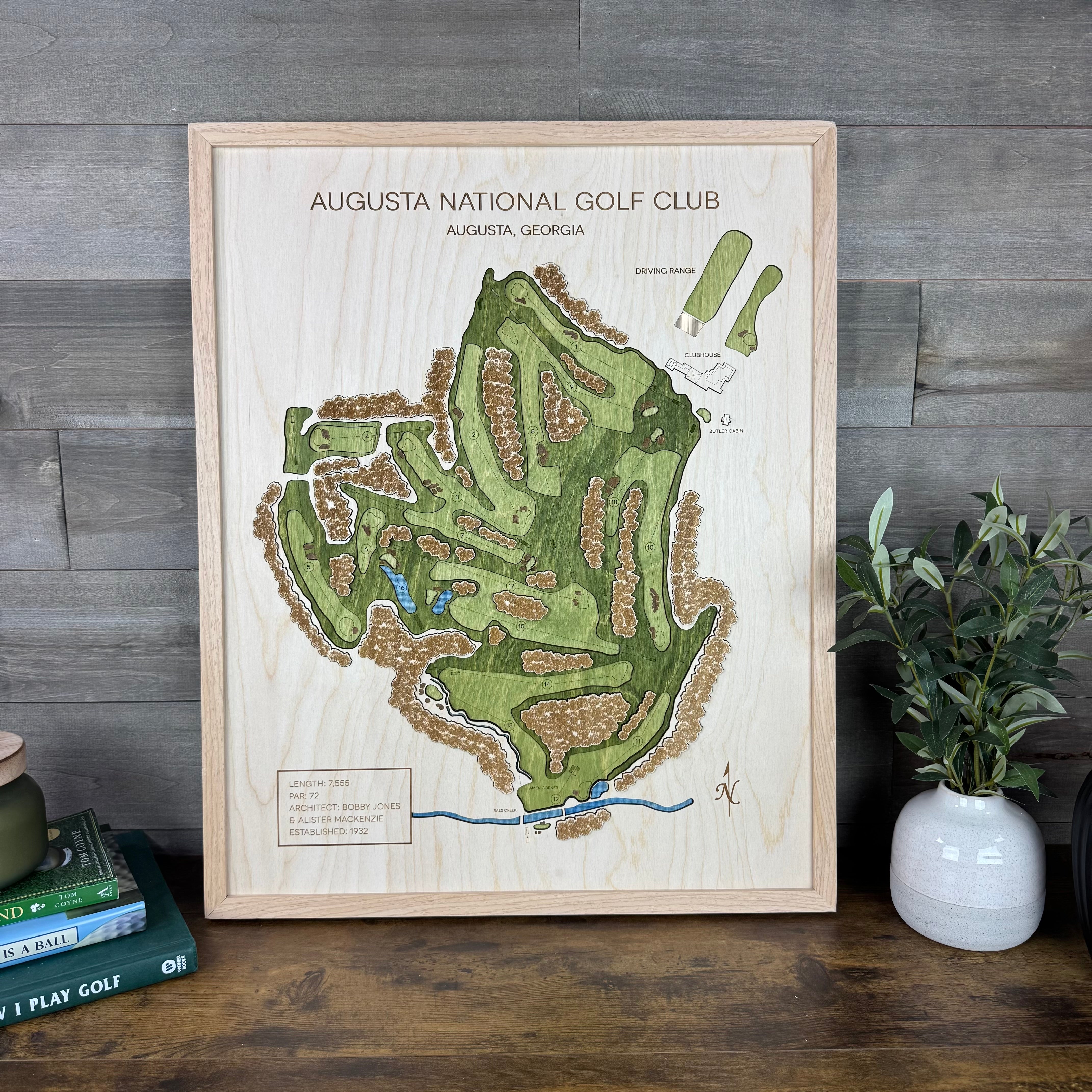 Custom 3D Multi-Layer Golf Map