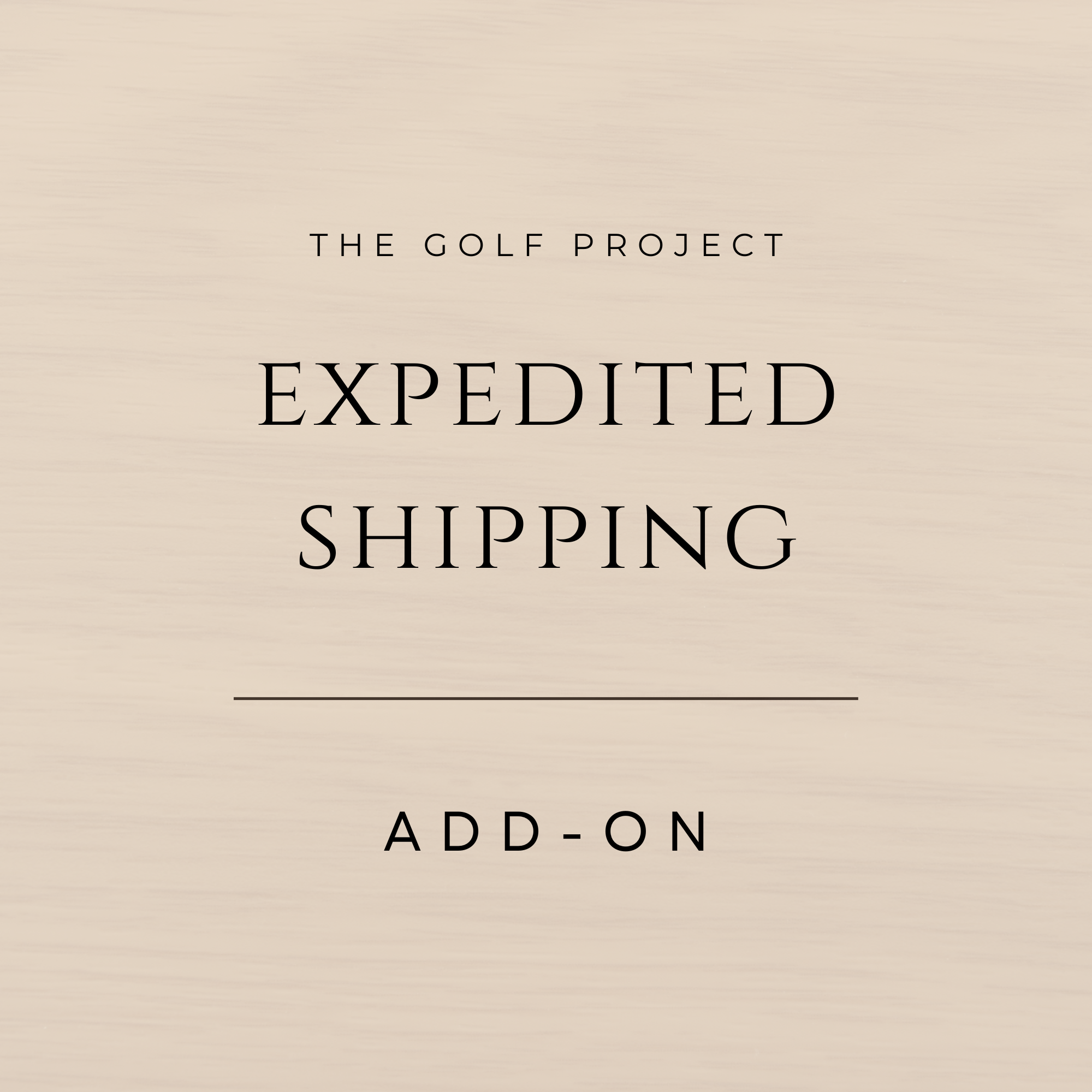 Expedited Service