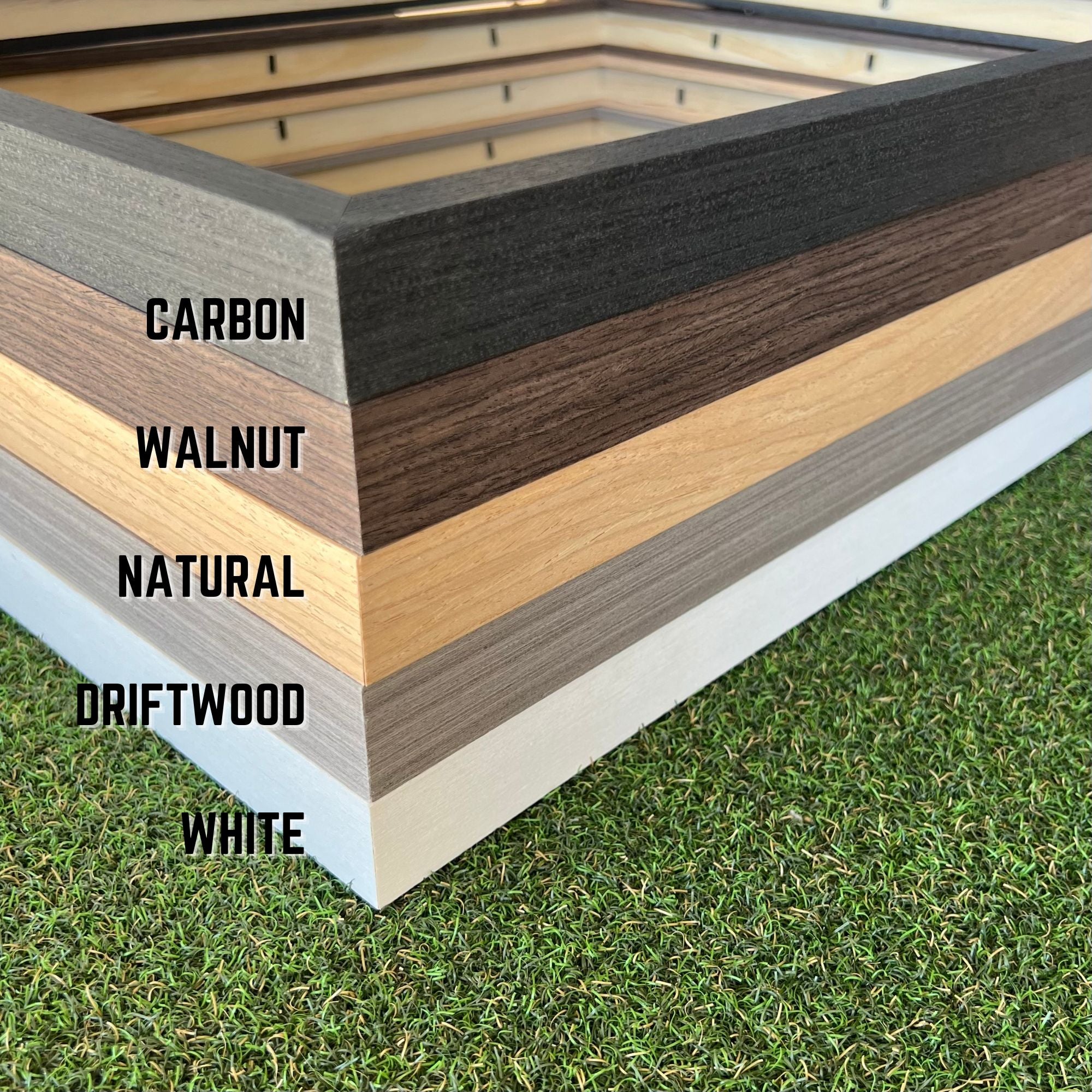 Custom 3D Wood Golf Course Map