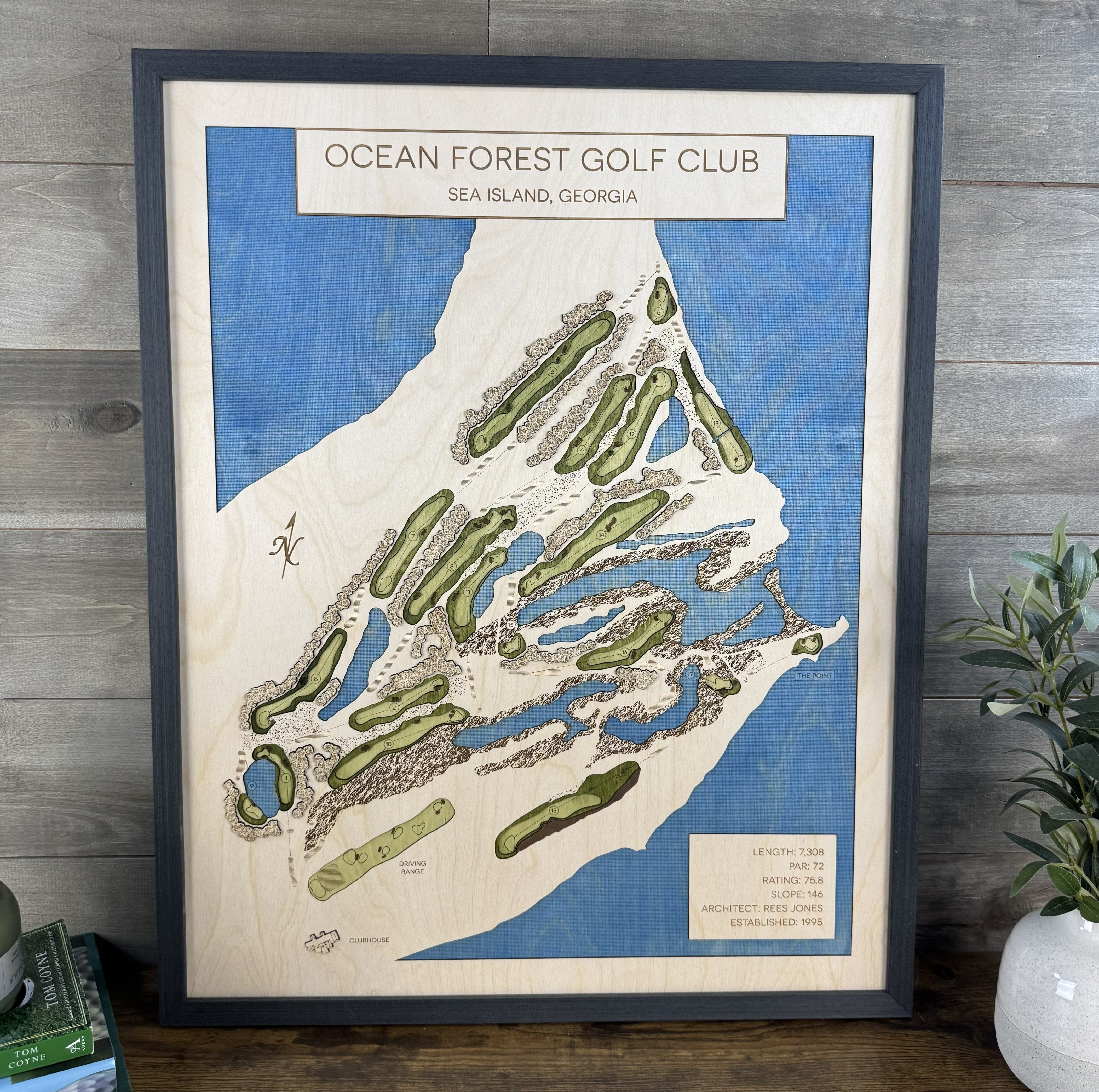 Custom 3D Multi-Layer Golf Map