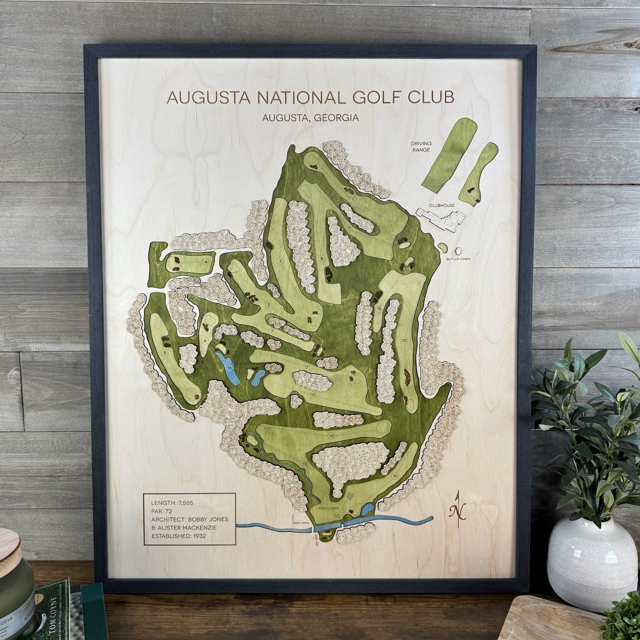 Custom 3D Multi-Layer Golf Map
