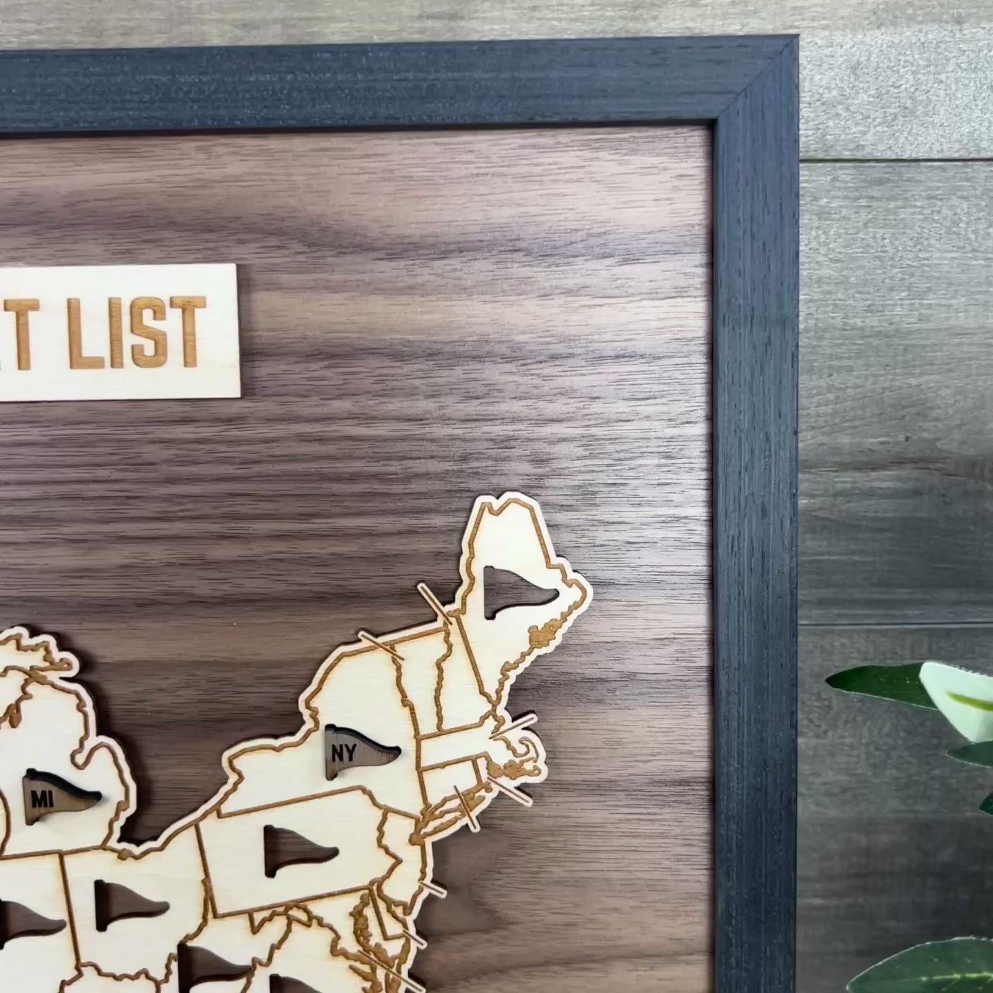 USA Golf Bucket List Map