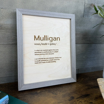 Mulligan Defined