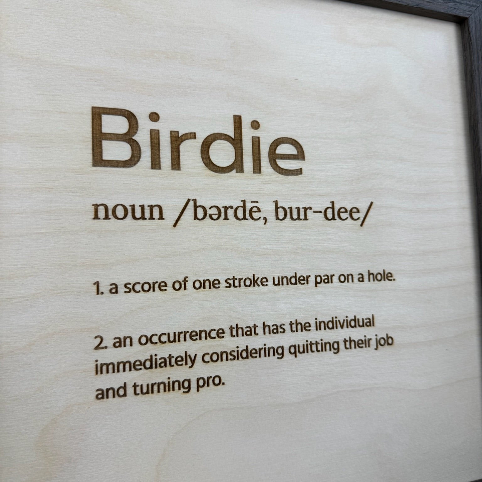 Birdie Defined