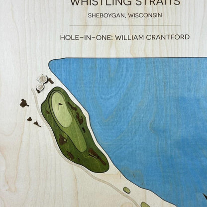 Personalized Hole-in-One | Single Hole Golf Art