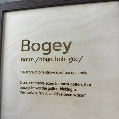 Bogey Defined