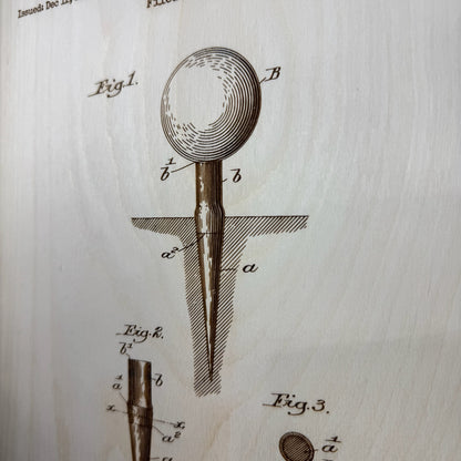Golf Tee Patent