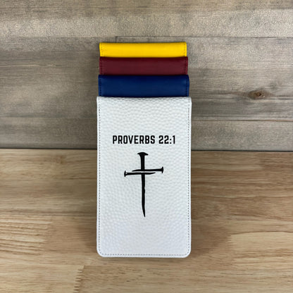 Personalized Leather Golf Scorecard Holder/Yardage Book