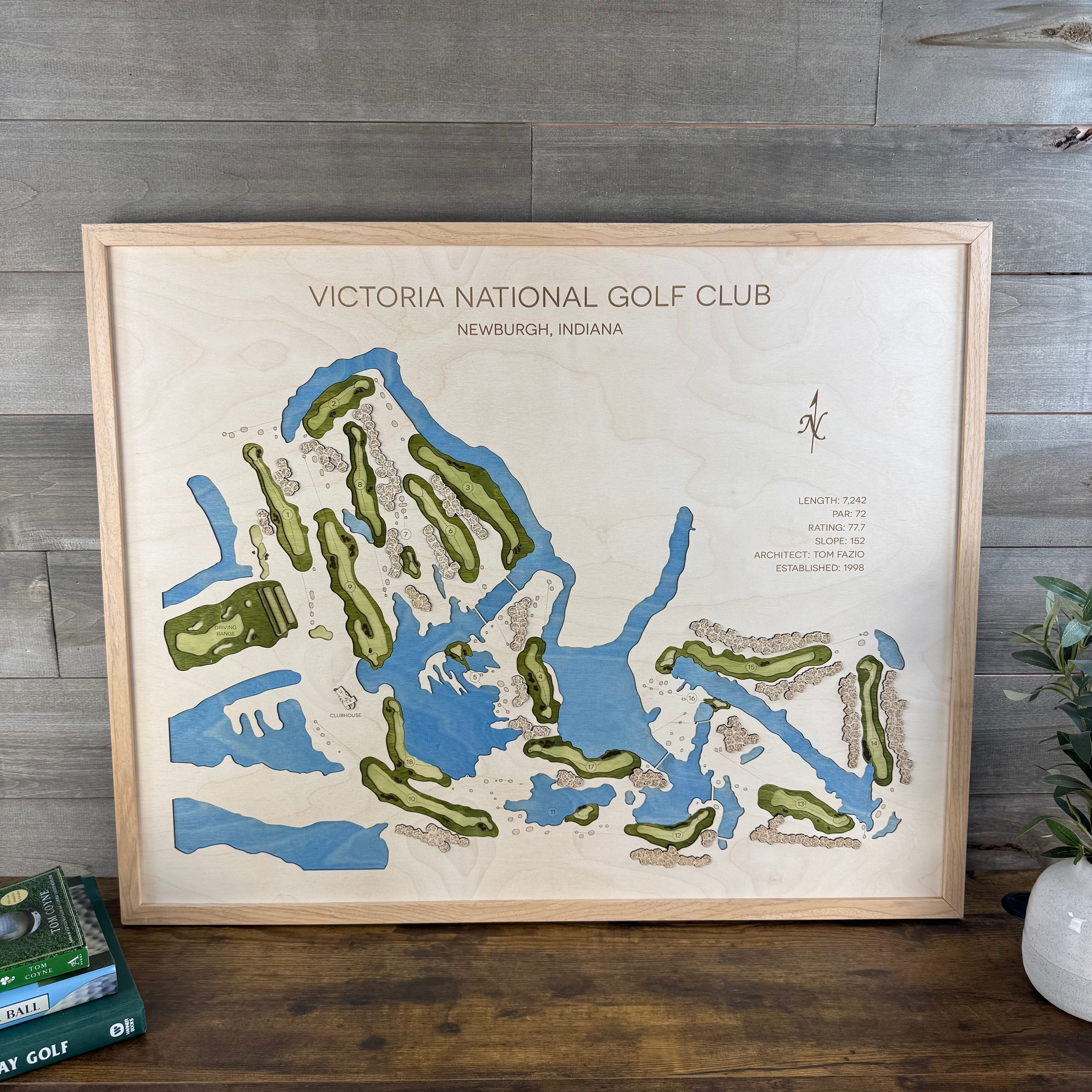 Custom 3D Multi-Layer Golf Map