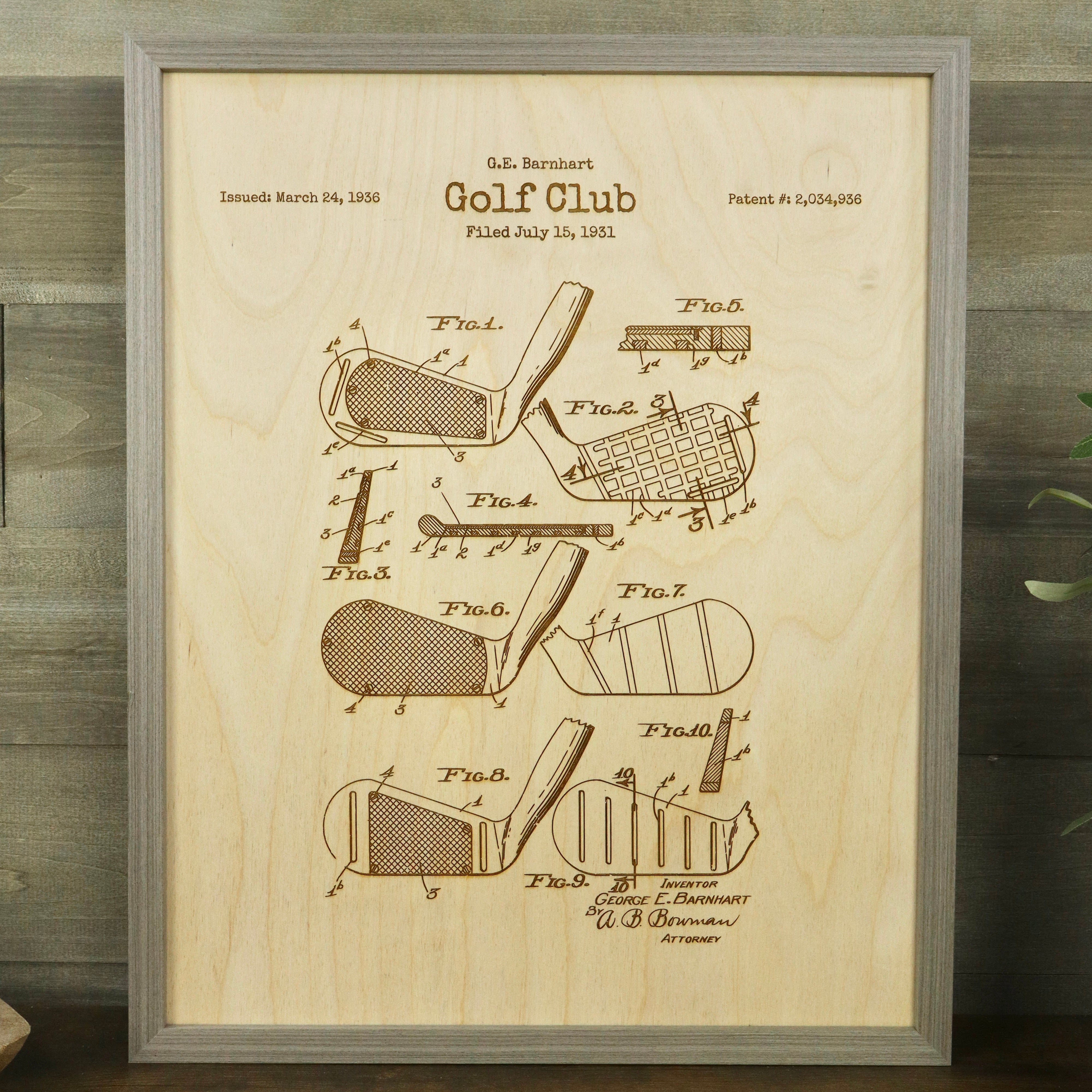 Golf Iron Patent