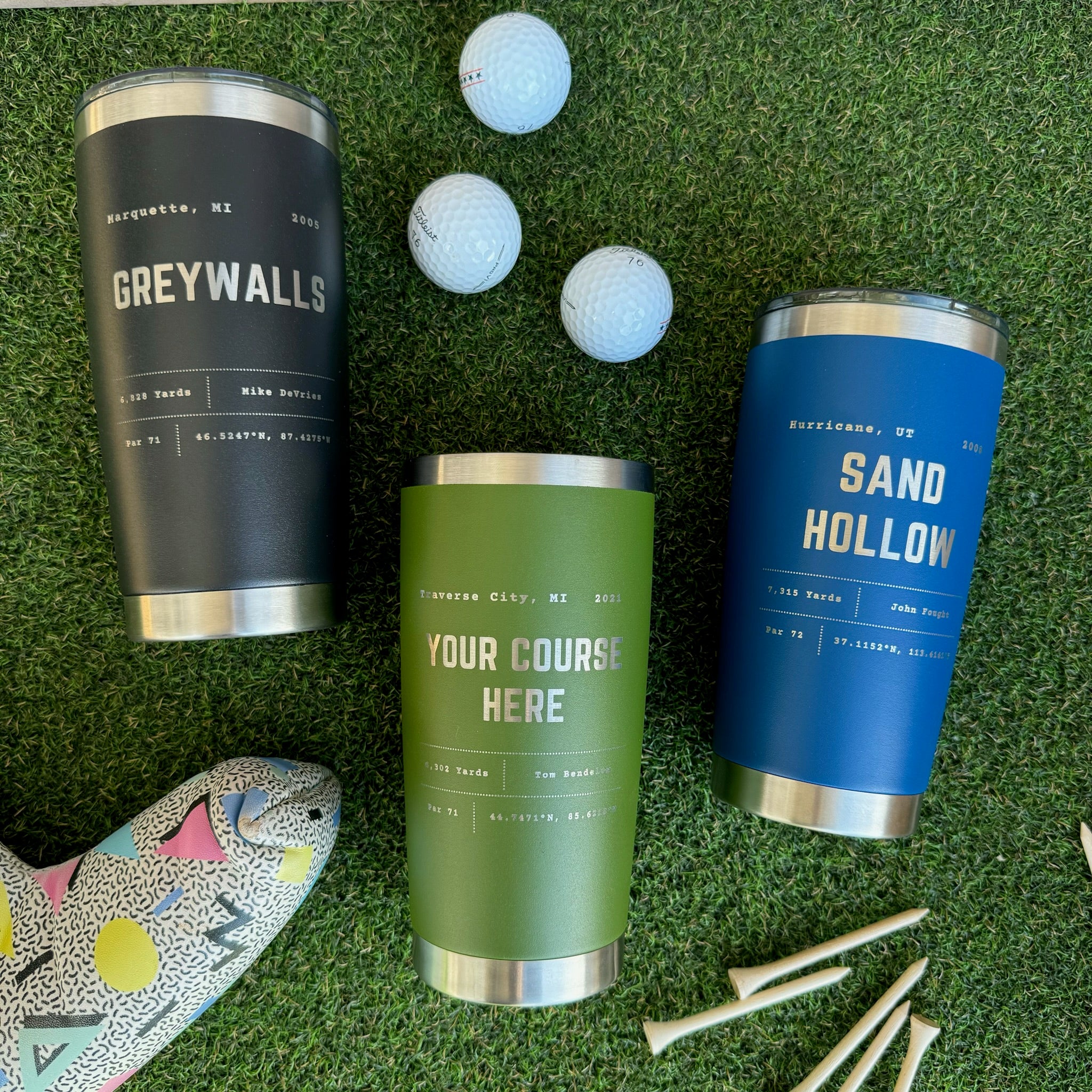 Personalized Golf Tumbler