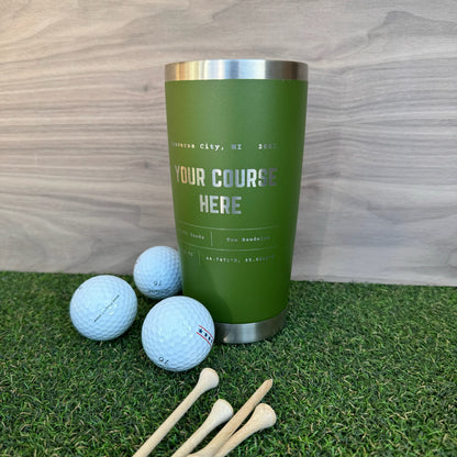 Personalized Golf Tumbler