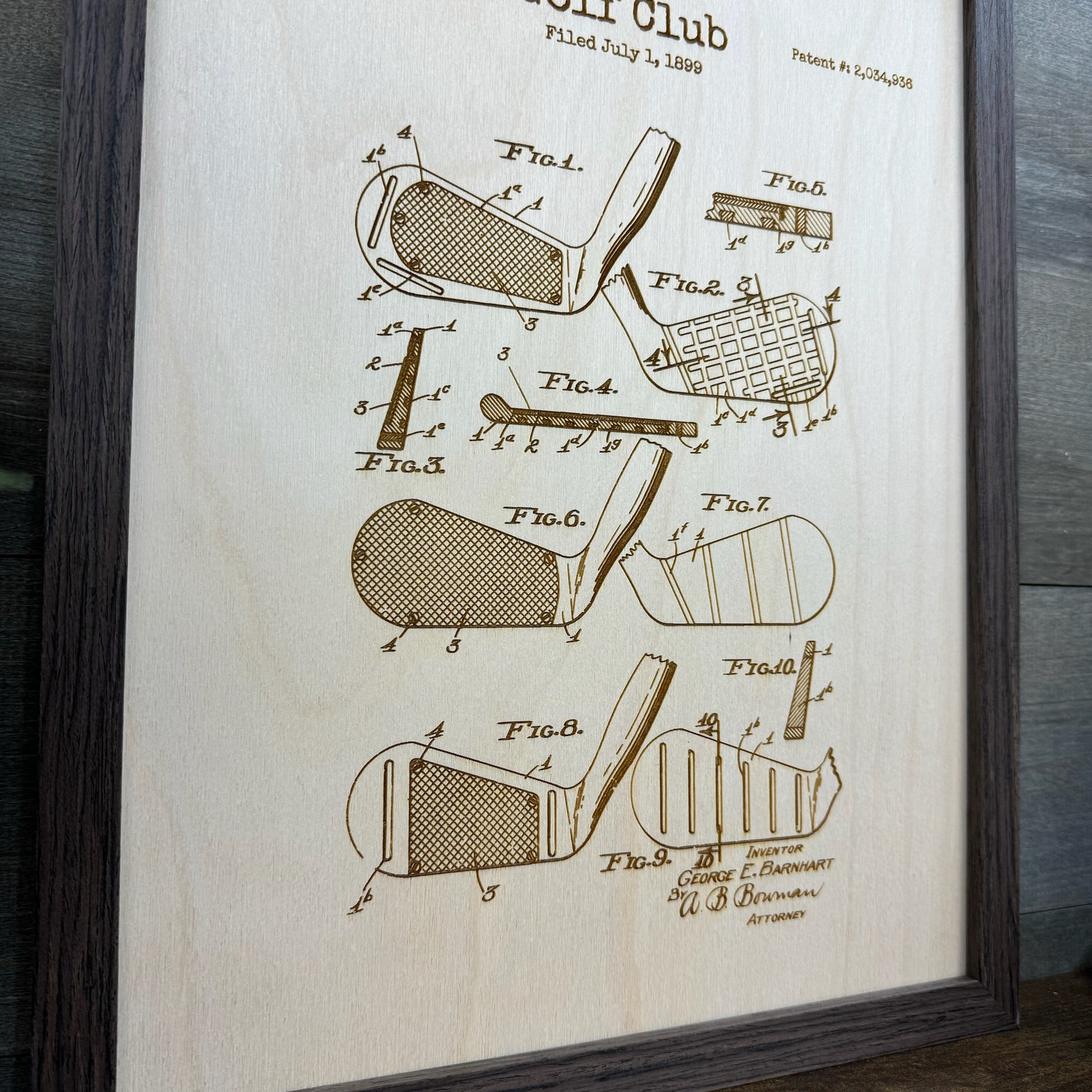 Golf Iron Patent
