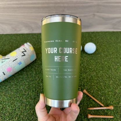 Personalized Golf Tumbler